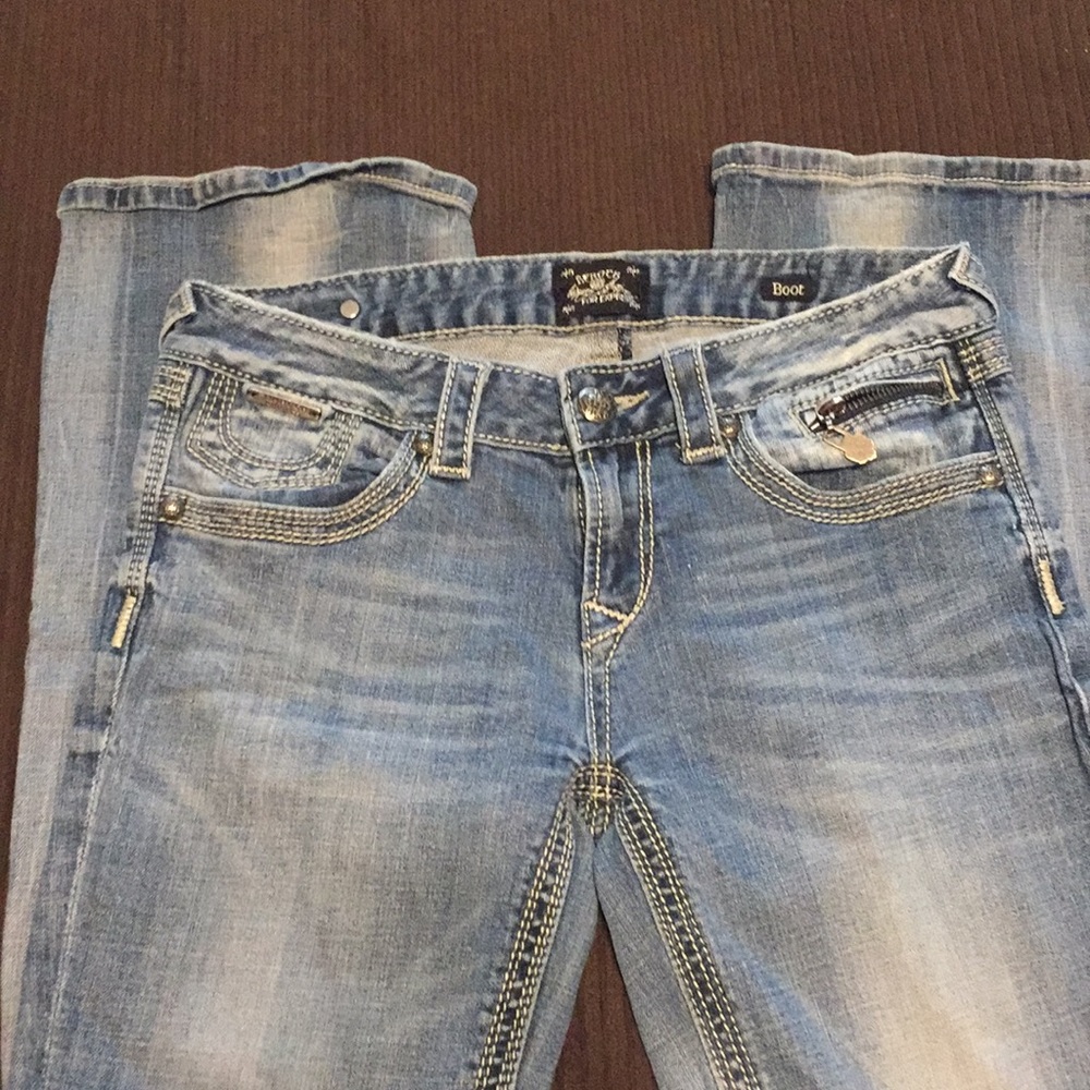 Express boot cut jeans